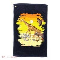 Zookeeper Africans Animal Jungle Safari Zoo Keeper Golf Towel thumb 0