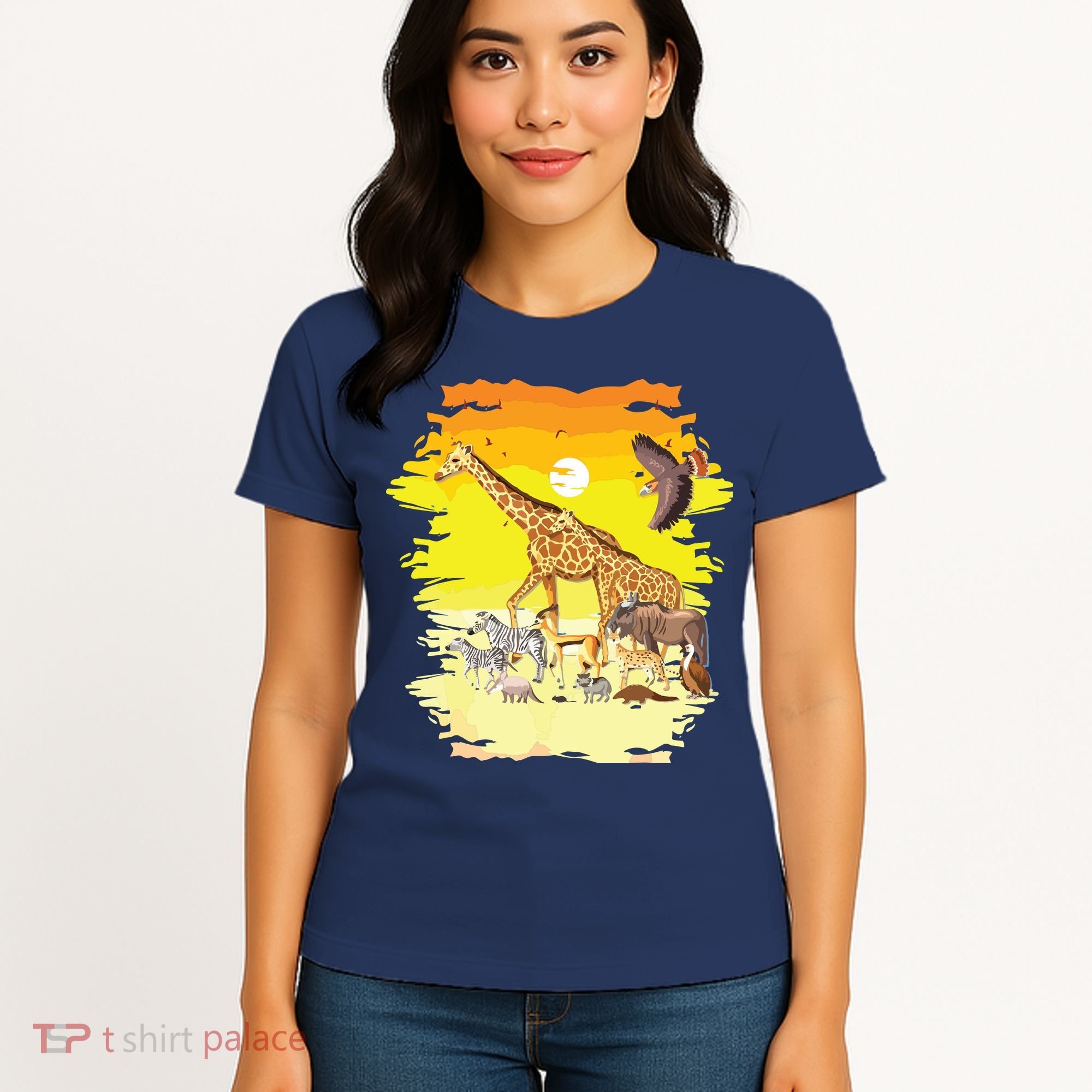 Zookeeper Africans Animal Jungle Safari Zoo Keeper Women's T-Shirt