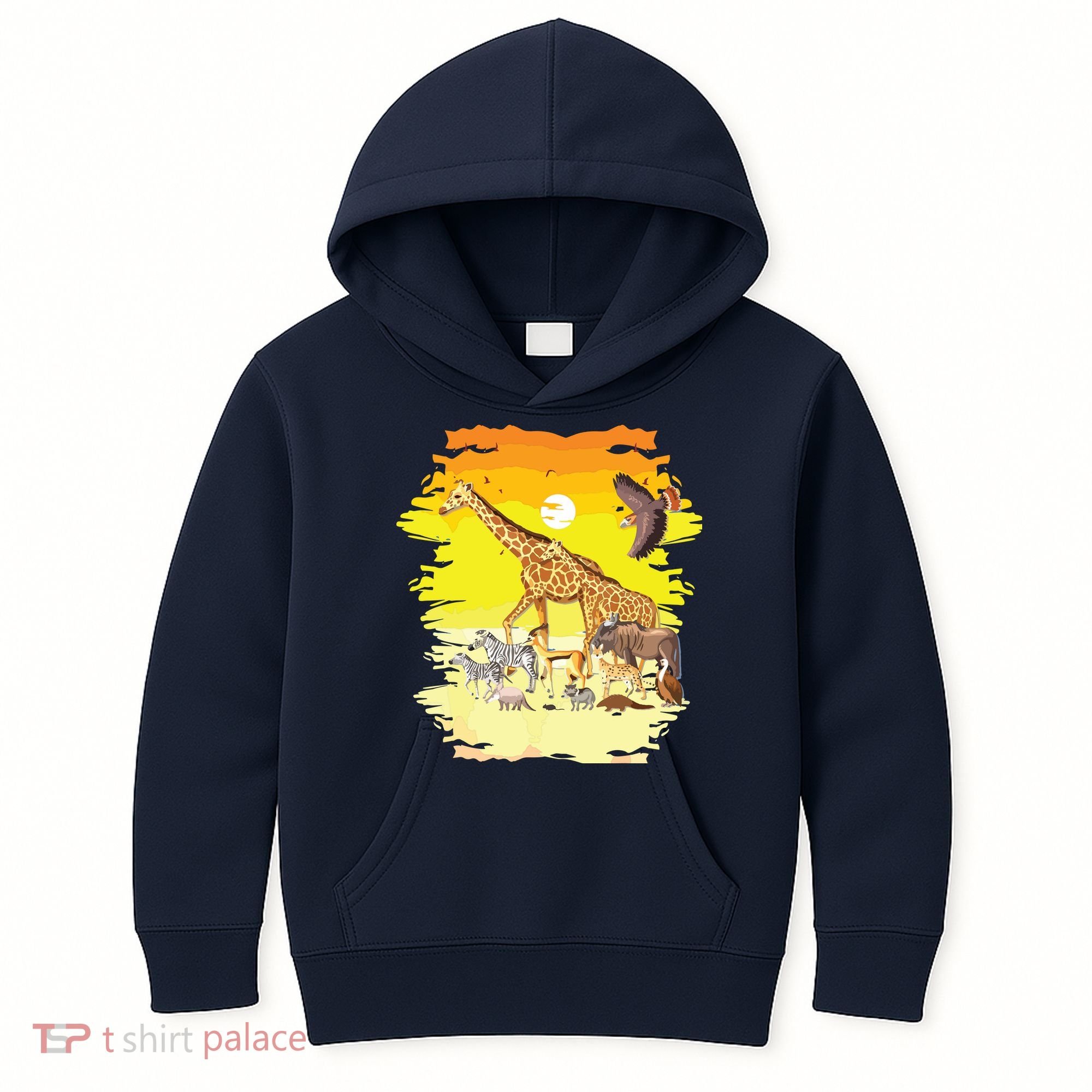 Zookeeper Africans Animal Jungle Safari Zoo Keeper Kids Hoodie