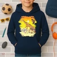 Zookeeper Africans Animal Jungle Safari Zoo Keeper Kids Hoodie thumb 2