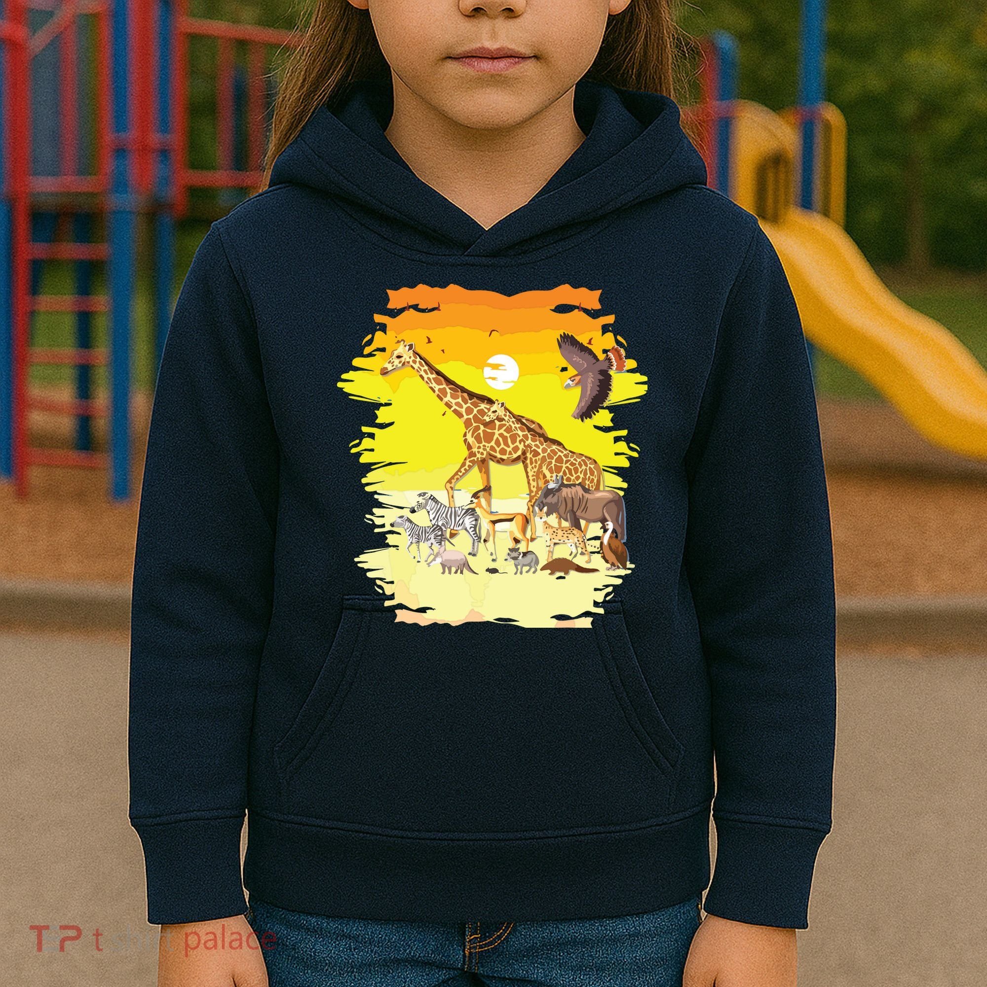 Zookeeper Africans Animal Jungle Safari Zoo Keeper Kids Hoodie