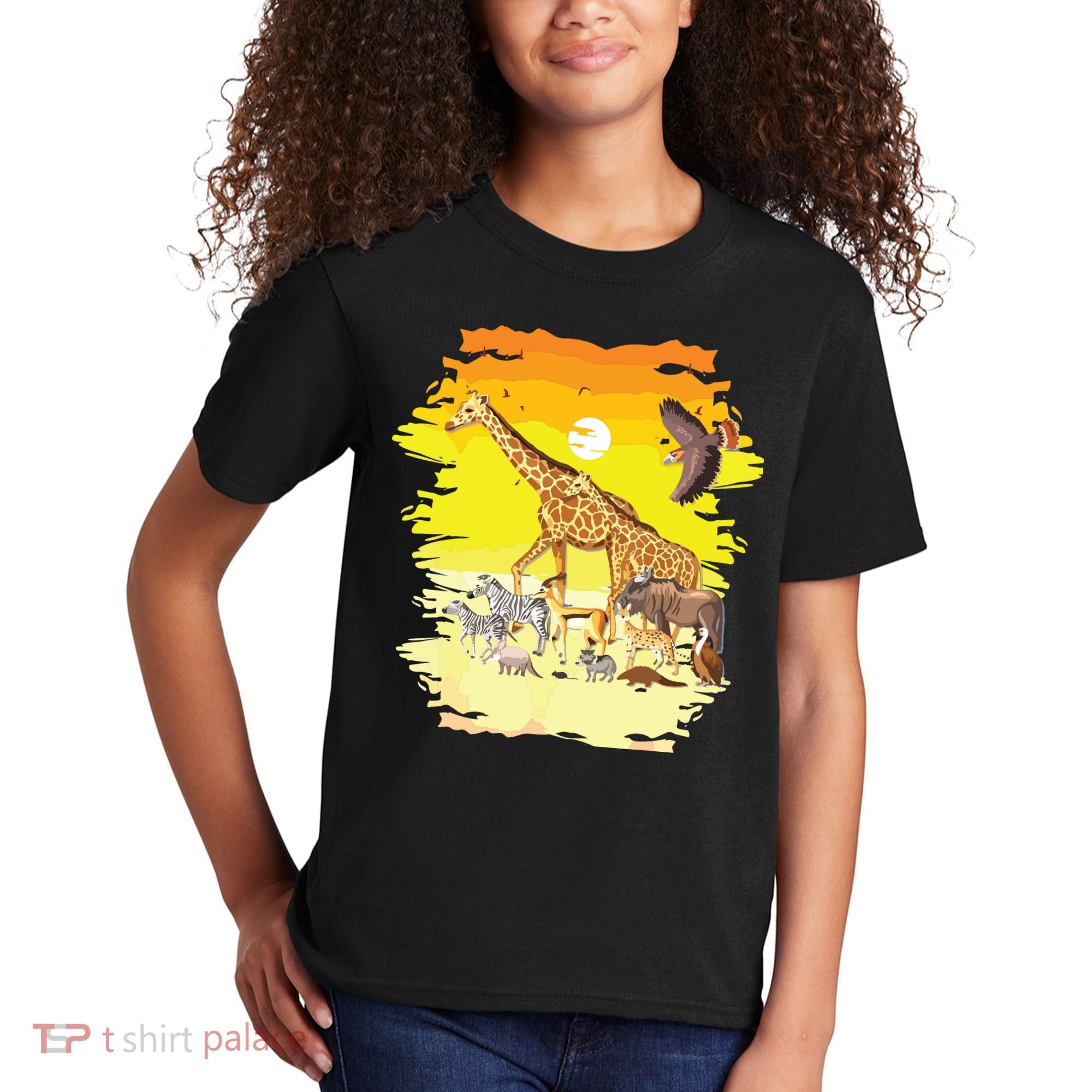 Zookeeper Africans Animal Jungle Safari Zoo Keeper Kids T-Shirt