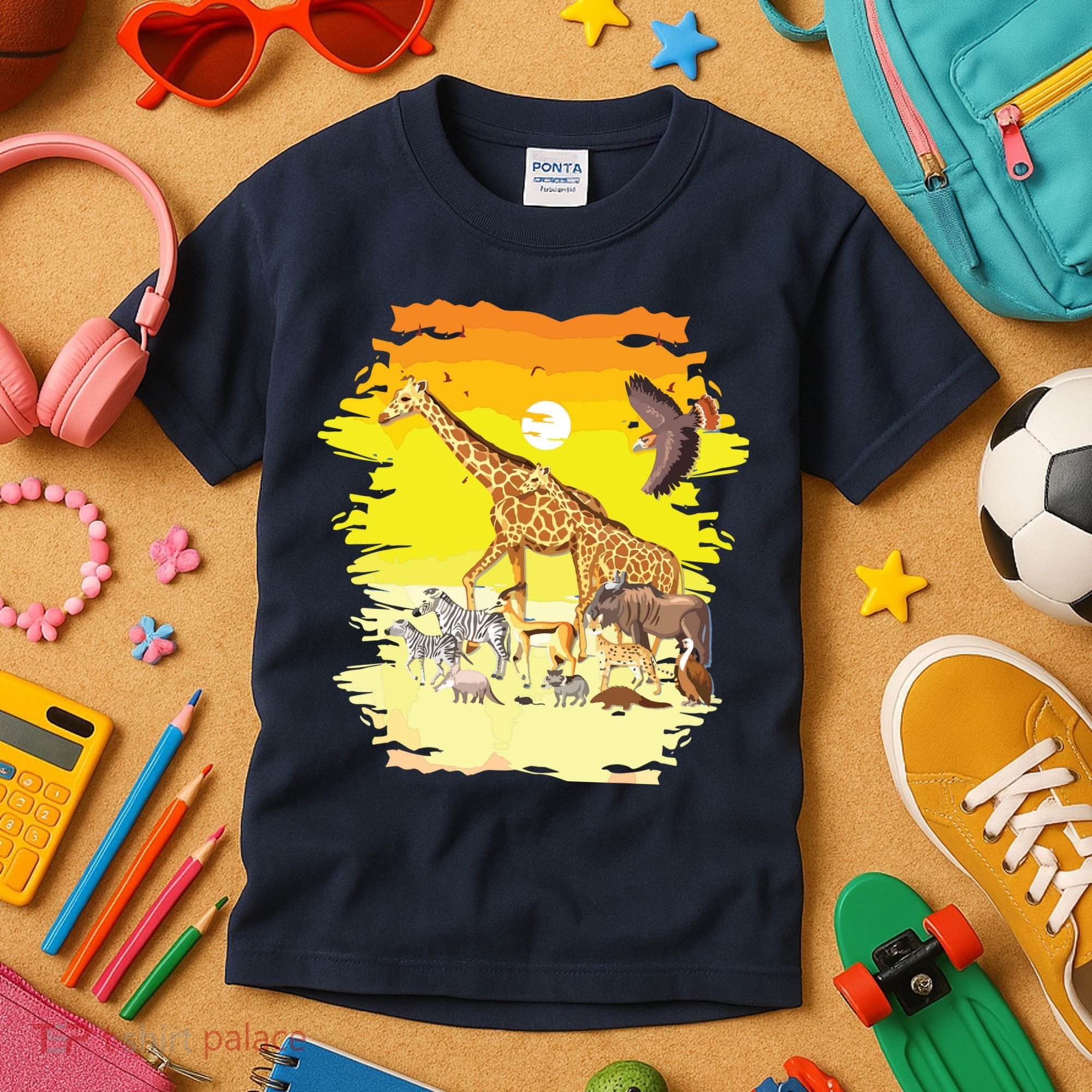 Zookeeper Africans Animal Jungle Safari Zoo Keeper Kids T-Shirt