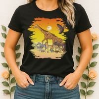 Zookeeper Africans Animal Jungle Safari Zoo Keeper Women's T-Shirt thumb 2