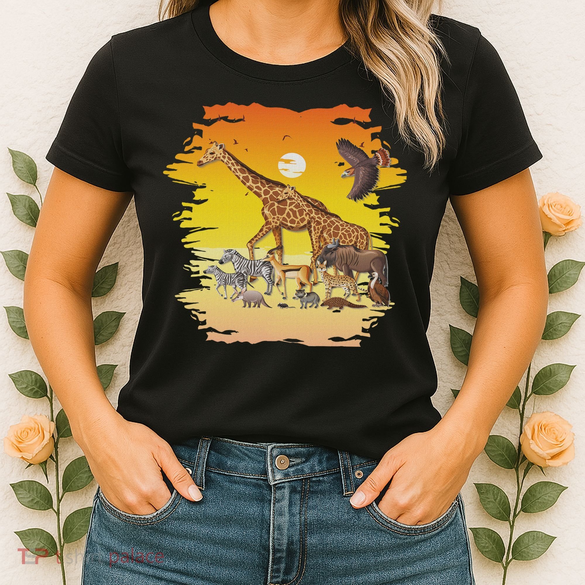 Zookeeper Africans Animal Jungle Safari Zoo Keeper Women's T-Shirt