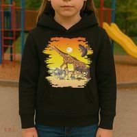 Zookeeper Africans Animal Jungle Safari Zoo Keeper Kids Hoodie thumb 3