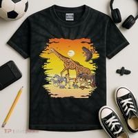 Zookeeper Africans Animal Jungle Safari Zoo Keeper Kids Tie-Dye T-Shirt thumb 2