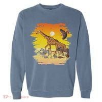 Zookeeper Africans Animal Jungle Safari Zoo Keeper Garment-Dyed Sweatshirt thumb 0