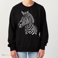 Zebra African Animal Zoo Keeper Zebra Lover Gift Women's Sweatshirt thumb 0