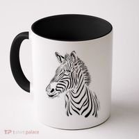 Zebra African Animal Zoo Keeper Zebra Lover Gift Coffee Mug thumb 0