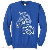 Zebra African Animal Zoo Keeper Zebra Lover Gift Sweatshirt thumb 0