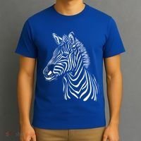 Zebra African Animal Zoo Keeper Zebra Lover Gift T-Shirt thumb 3