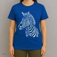 Zebra African Animal Zoo Keeper Zebra Lover Gift T-Shirt thumb 4