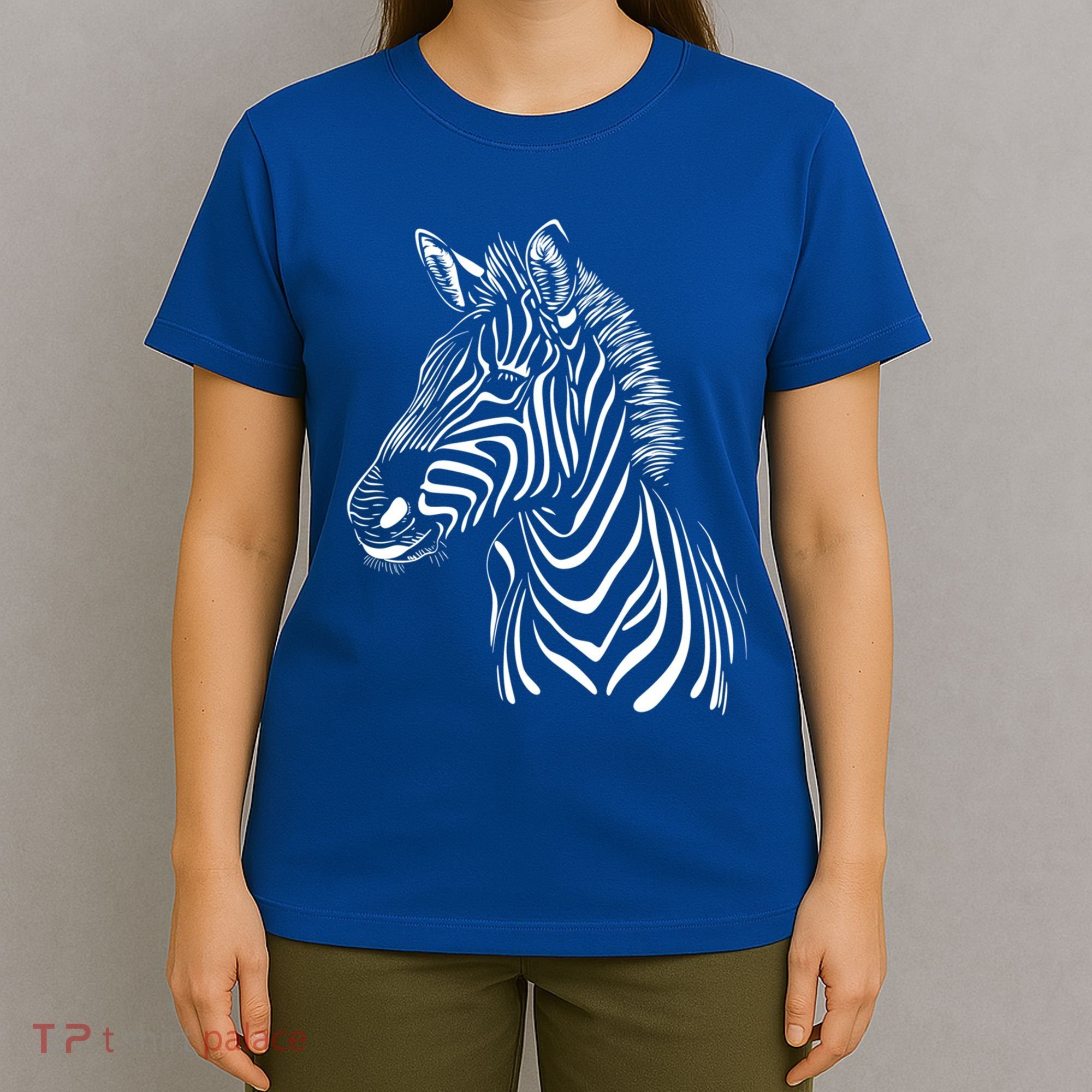 Zebra African Animal Zoo Keeper Zebra Lover Gift T-Shirt