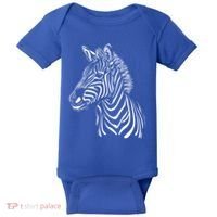 Zebra African Animal Zoo Keeper Zebra Lover Gift Baby Bodysuit thumb 0