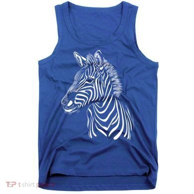 Zebra African Animal Zoo Keeper Zebra Lover Gift Tank Top