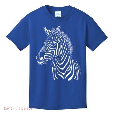 Zebra African Animal Zoo Keeper Zebra Lover Gift Kids T-Shirt