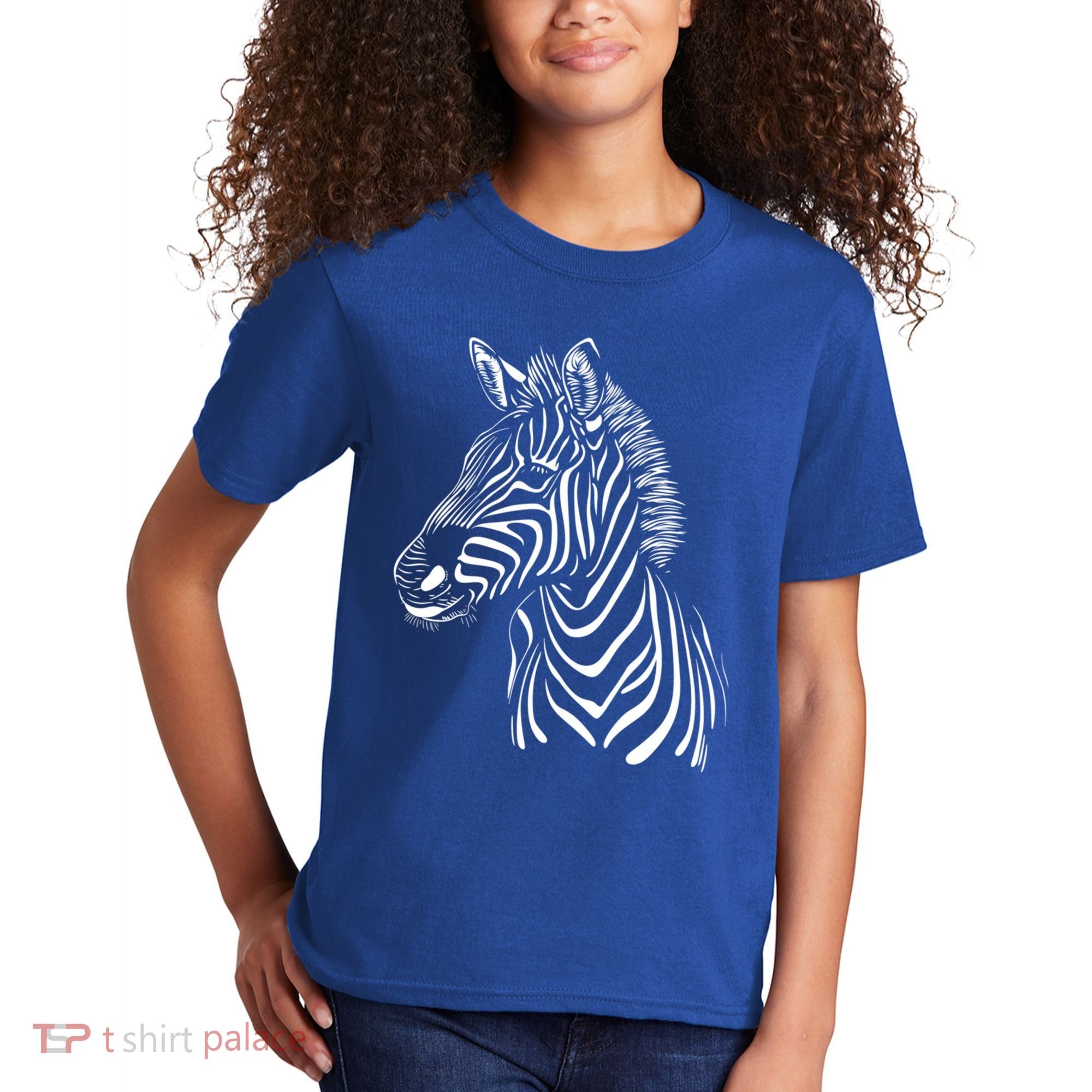 Zebra African Animal Zoo Keeper Zebra Lover Gift Kids T-Shirt
