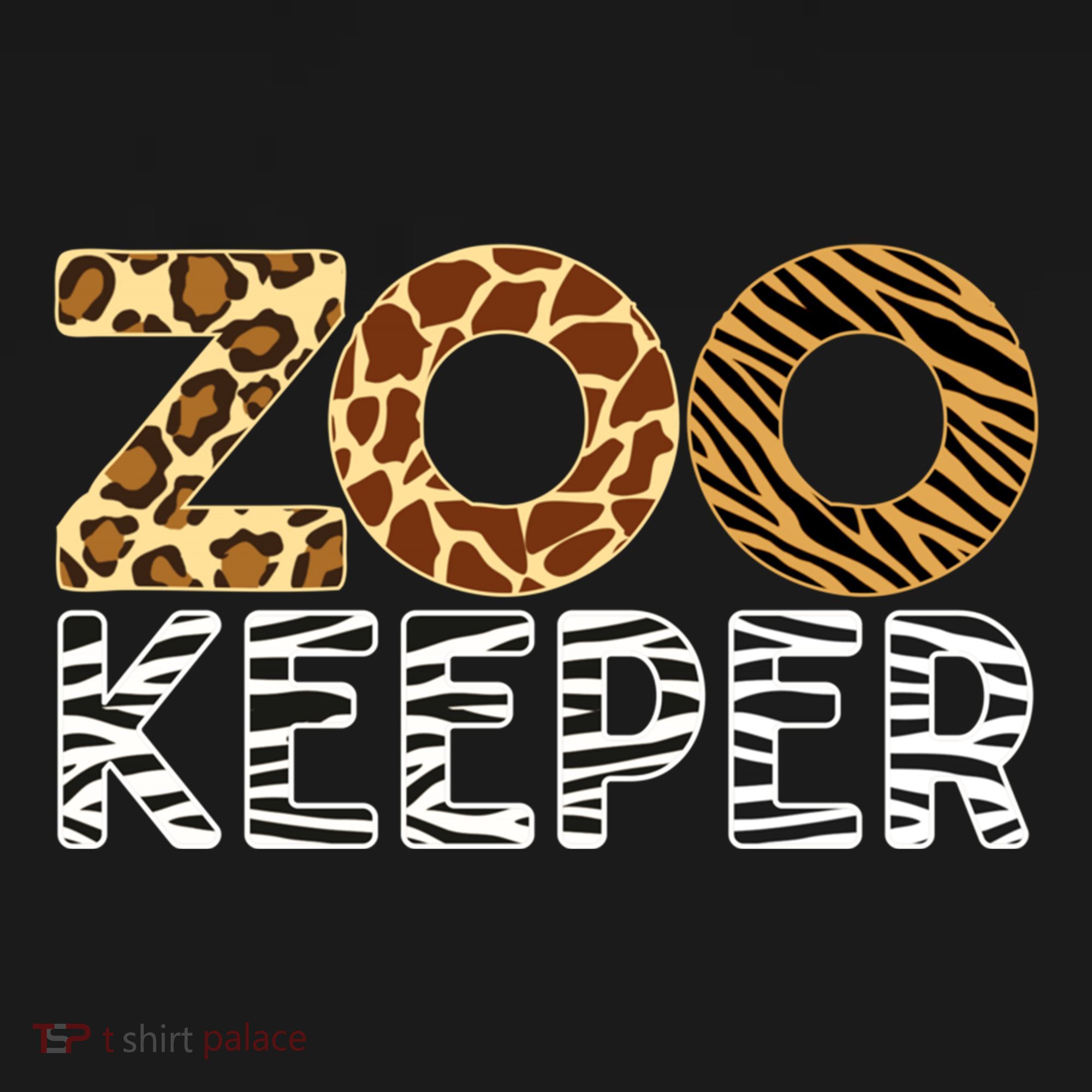 Zookeeper African Animals Zebra Wild Print Savanna Costume Gift Backpack