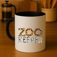 Zookeeper African Animals Zebra Wild Print Savanna Costume Gift Coffee Mug thumb 4