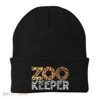 Zookeeper African Animals Zebra Wild Print Savanna Costume Gift Beanie thumb 0