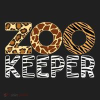 Zookeeper African Animals Zebra Wild Print Savanna Costume Gift Golf Towel thumb 3
