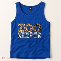 Zookeeper African Animals Zebra Wild Print Savanna Costume Gift Tank Top thumb 2