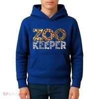 Zookeeper African Animals Zebra Wild Print Savanna Costume Gift Kids Hoodie thumb 4