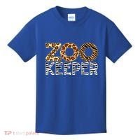 Zookeeper African Animals Zebra Wild Print Savanna Costume Gift Kids T-Shirt thumb 0