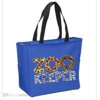 Zookeeper African Animals Zebra Wild Print Savanna Costume Gift Tote Bag thumb 2