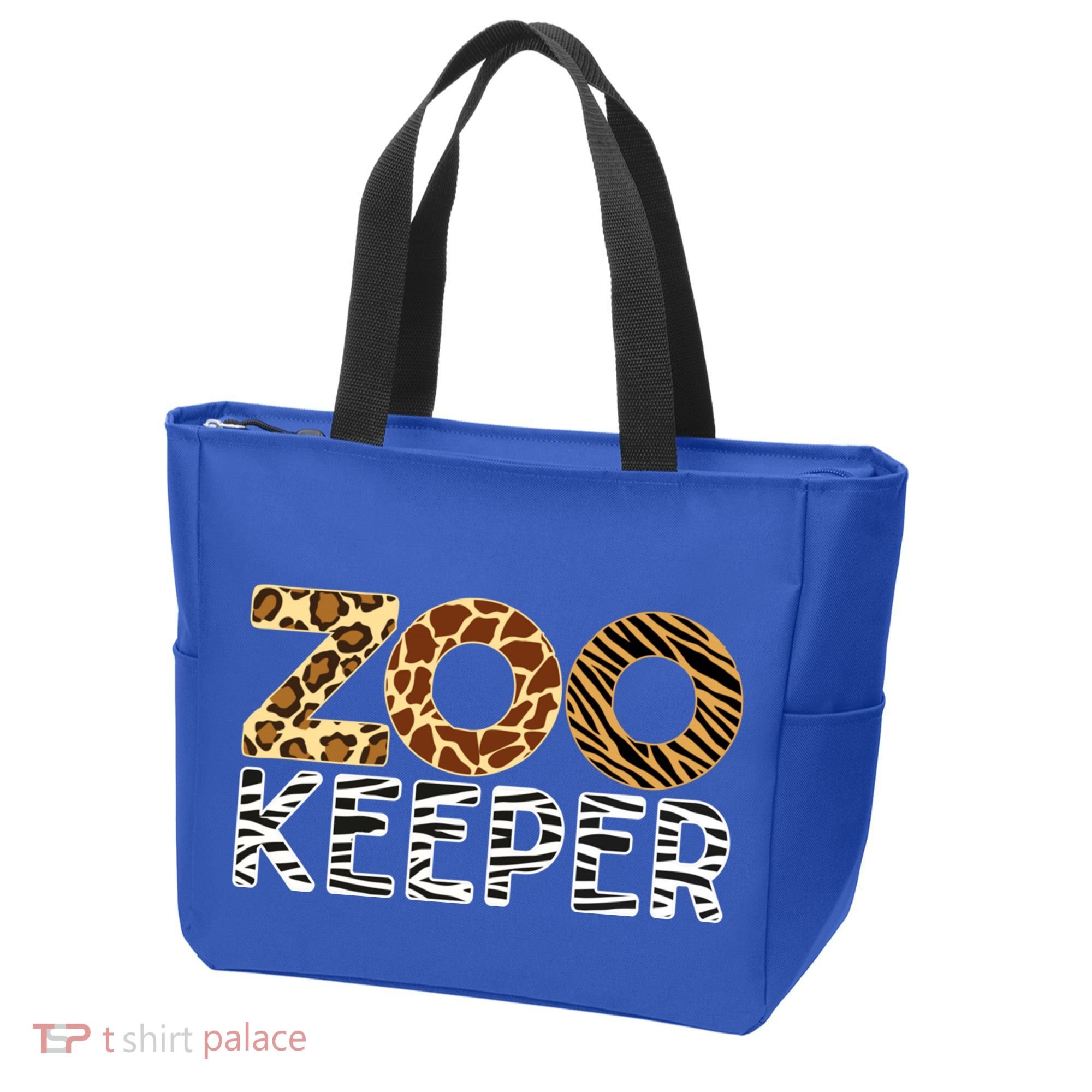 Zookeeper African Animals Zebra Wild Print Savanna Costume Gift Tote Bag