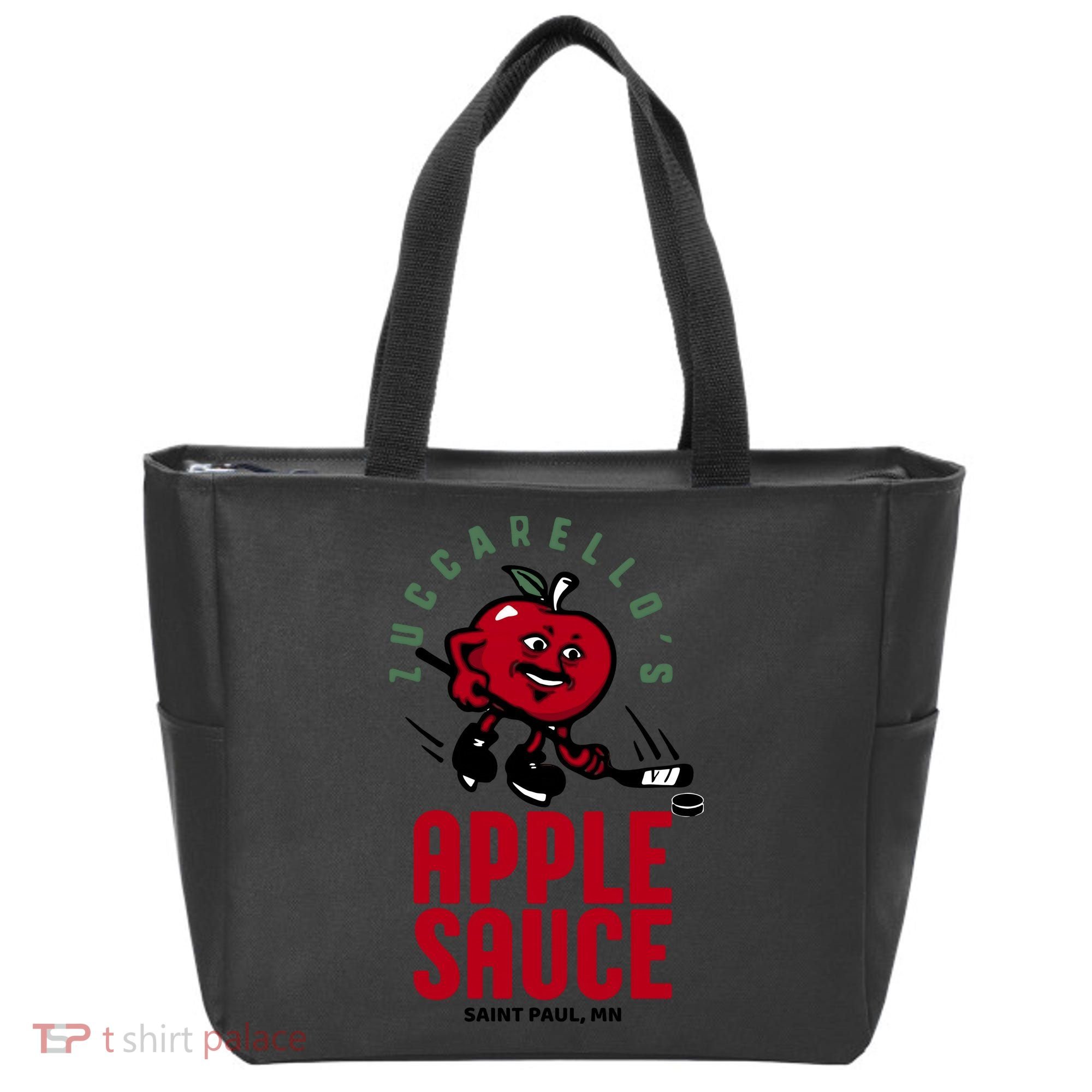 Zuccarello's Applesauce Assist Record Hockey Tribute Tote Bag
