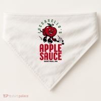 Zuccarello's Applesauce Assist Record Hockey Tribute USA-Made Doggie Bandana thumb 0
