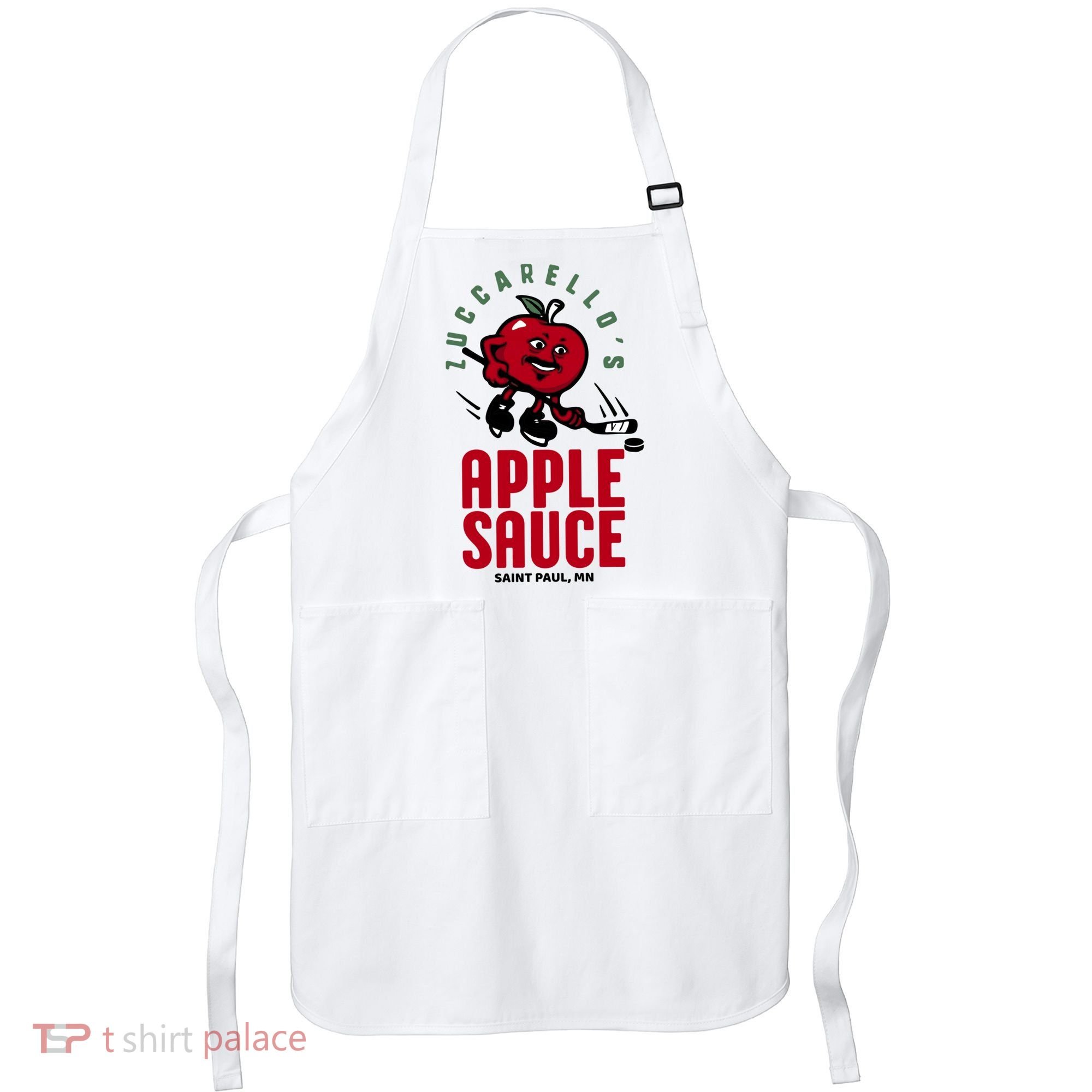 Zuccarello's Applesauce Assist Record Hockey Tribute Apron