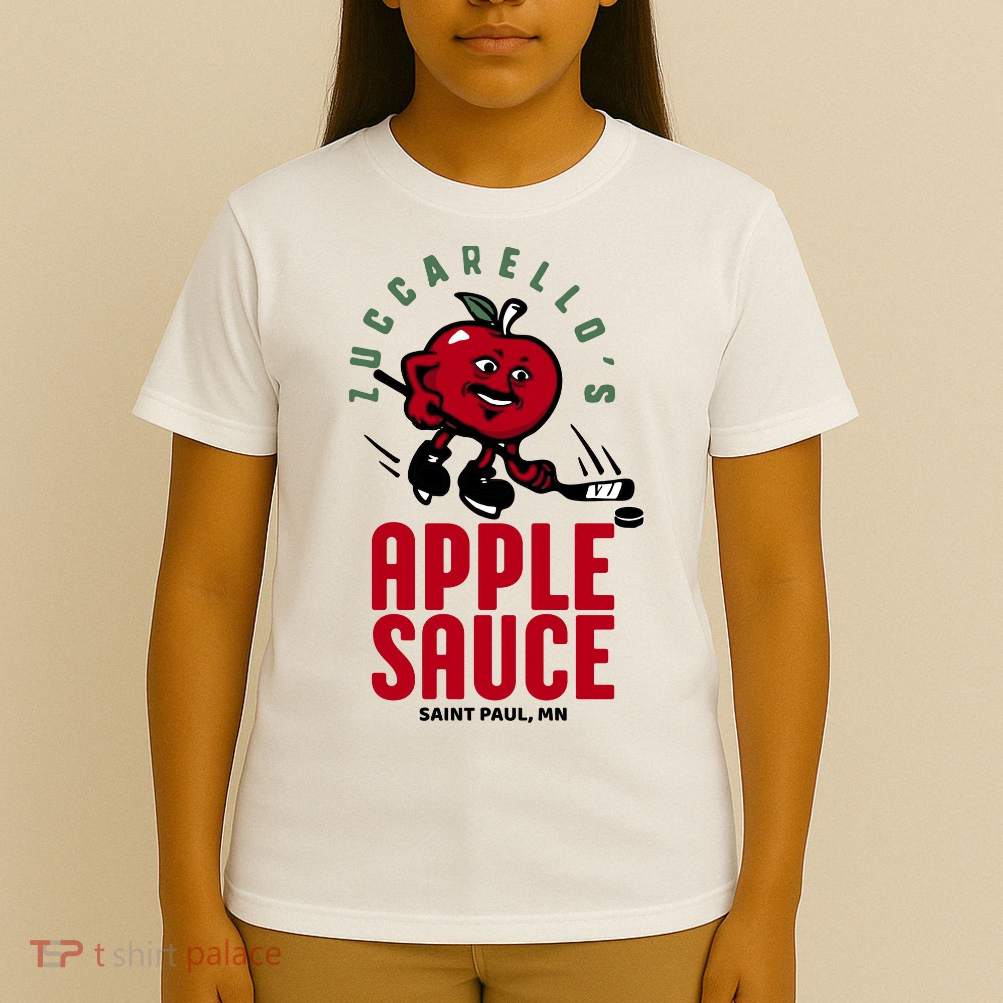 Zuccarello's Applesauce Assist Record Hockey Tribute T-Shirt