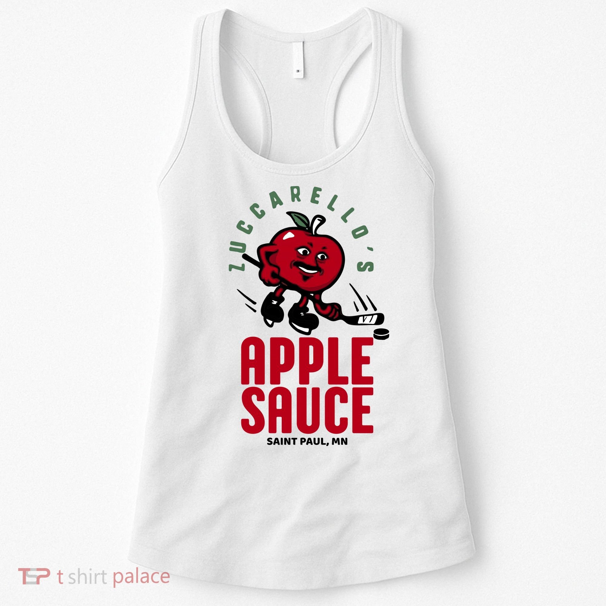 Zuccarello's Applesauce Assist Record Hockey Tribute Women's Tank Top