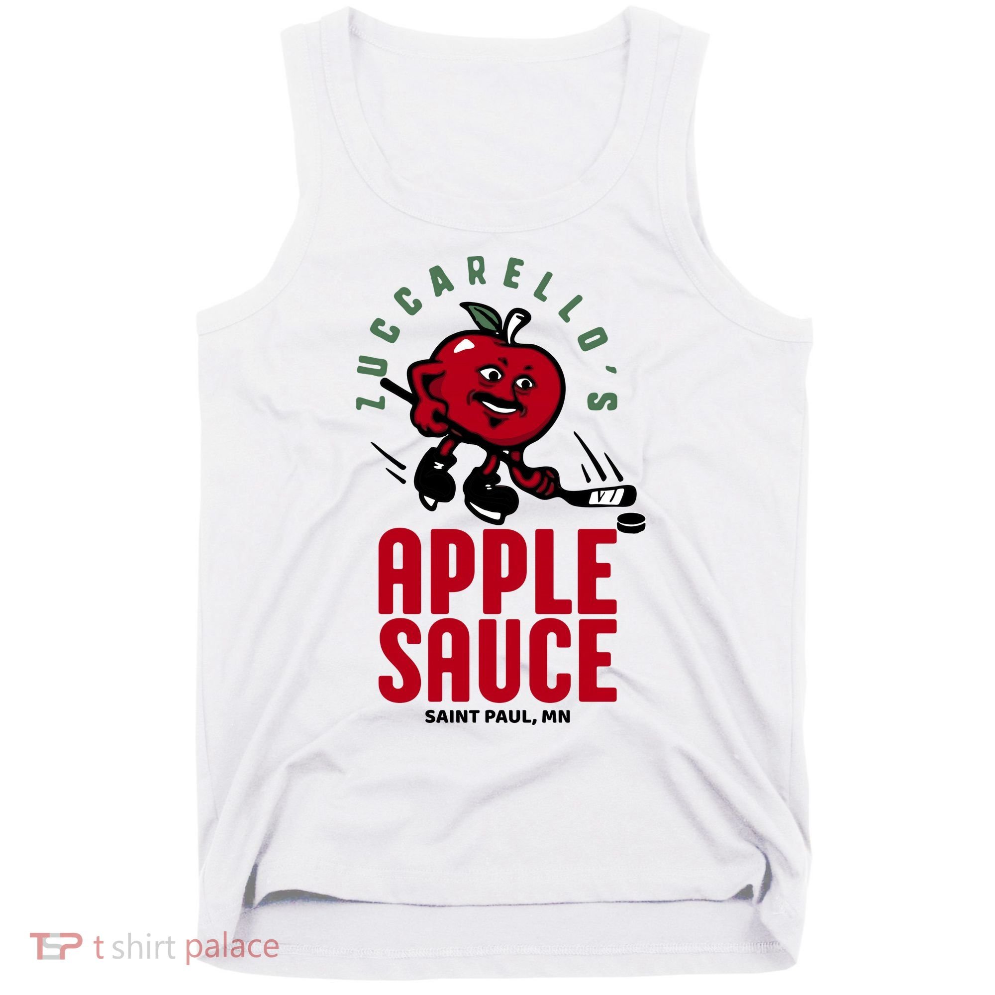 Zuccarello's Applesauce Assist Record Hockey Tribute Tank Top