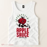 Zuccarello's Applesauce Assist Record Hockey Tribute Tank Top thumb 2