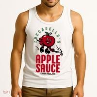 Zuccarello's Applesauce Assist Record Hockey Tribute Tank Top thumb 3
