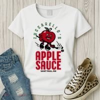 Zuccarello's Applesauce Assist Record Hockey Tribute Women's T-Shirt thumb 3