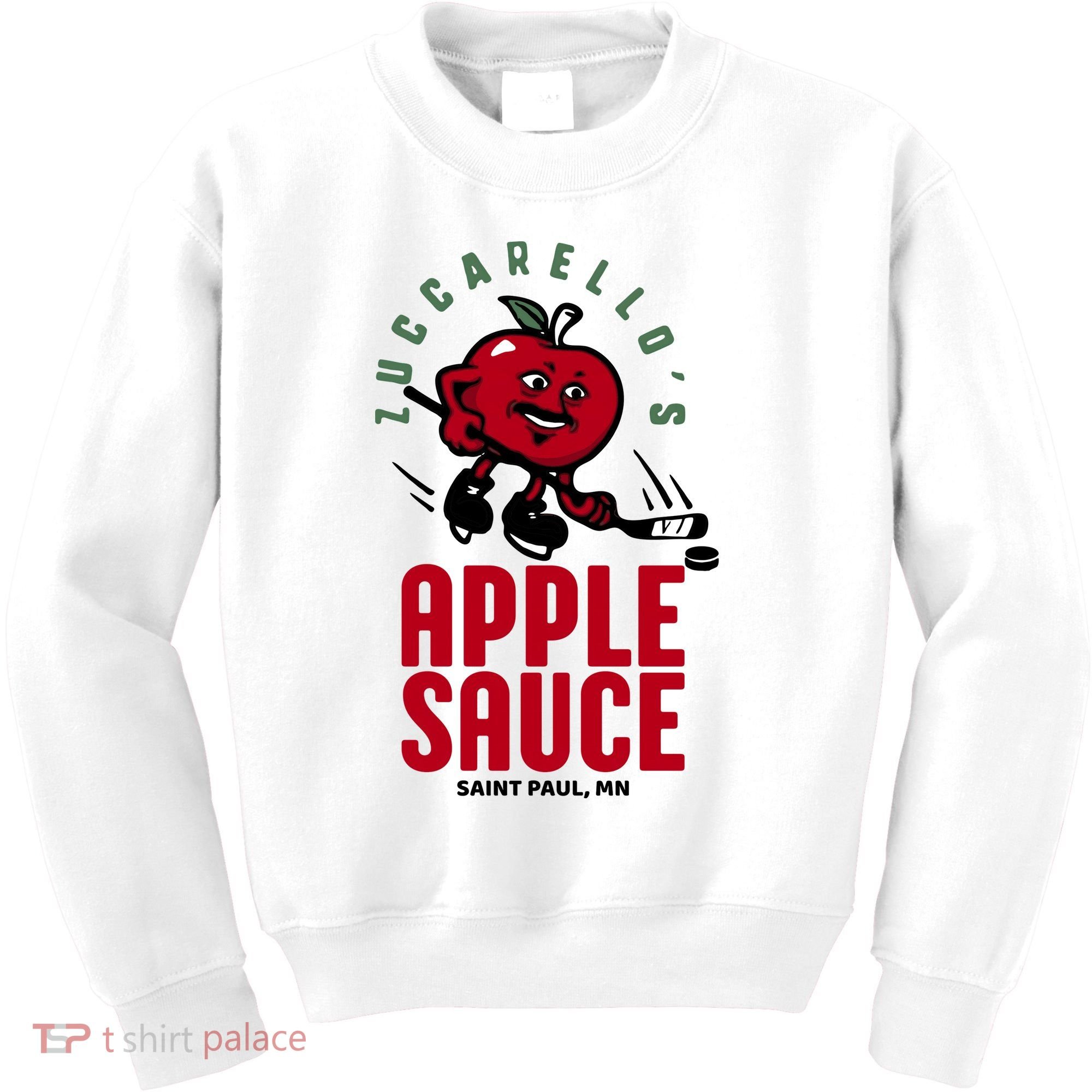 Zuccarello's Applesauce Assist Record Hockey Tribute Kids Sweatshirt