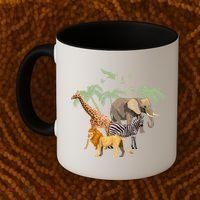 Zoo Animals Gift Zoo Gift Wildlife Gift Funny Gift Coffee Mug thumb 2