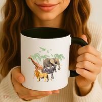 Zoo Animals Gift Zoo Gift Wildlife Gift Funny Gift Coffee Mug thumb 3