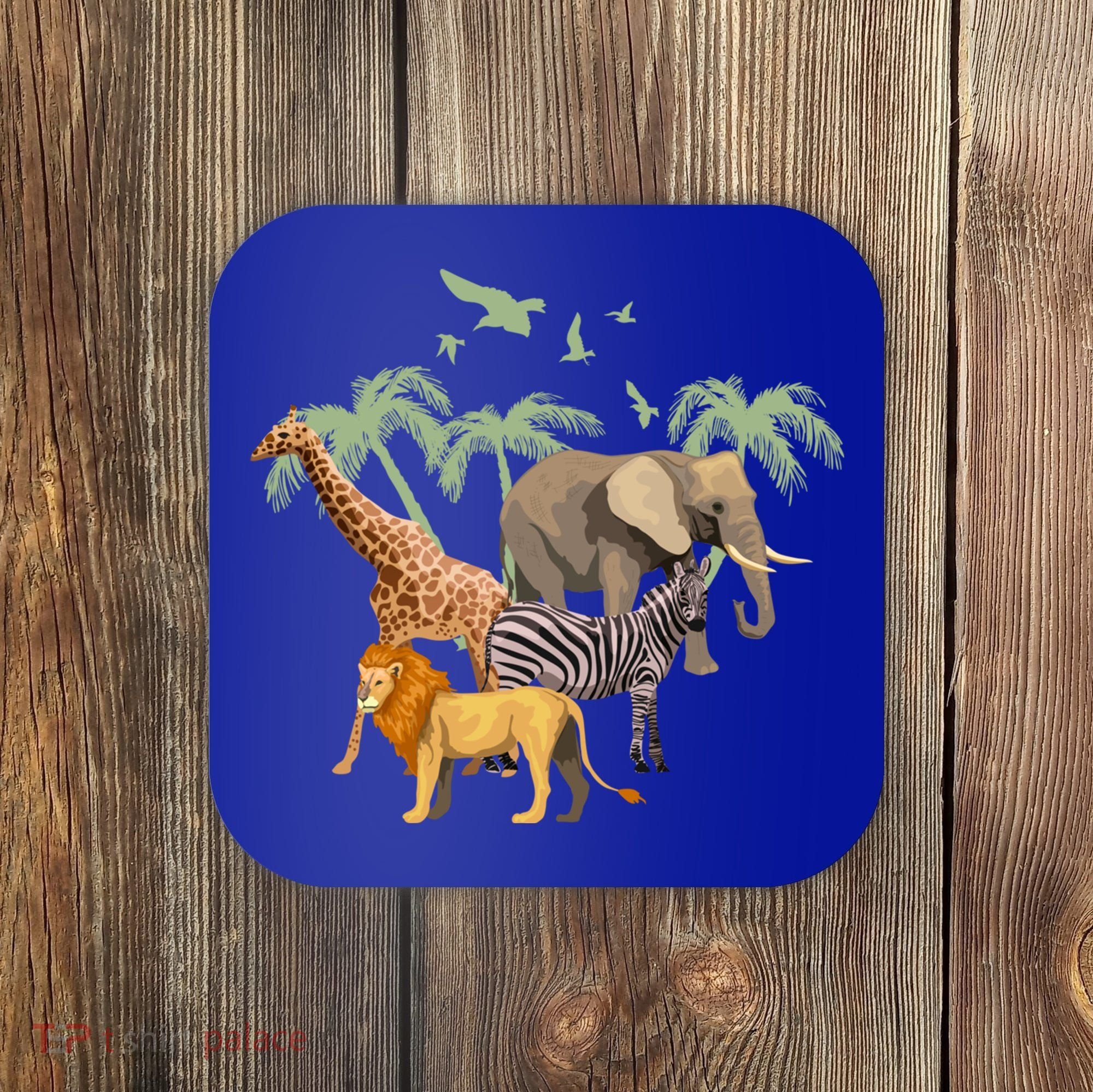 Zoo Animals Gift Zoo Gift Wildlife Gift Funny Gift Coaster