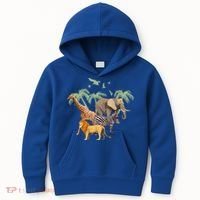 Zoo Animals Gift Zoo Gift Wildlife Gift Funny Gift Kids Hoodie thumb 0