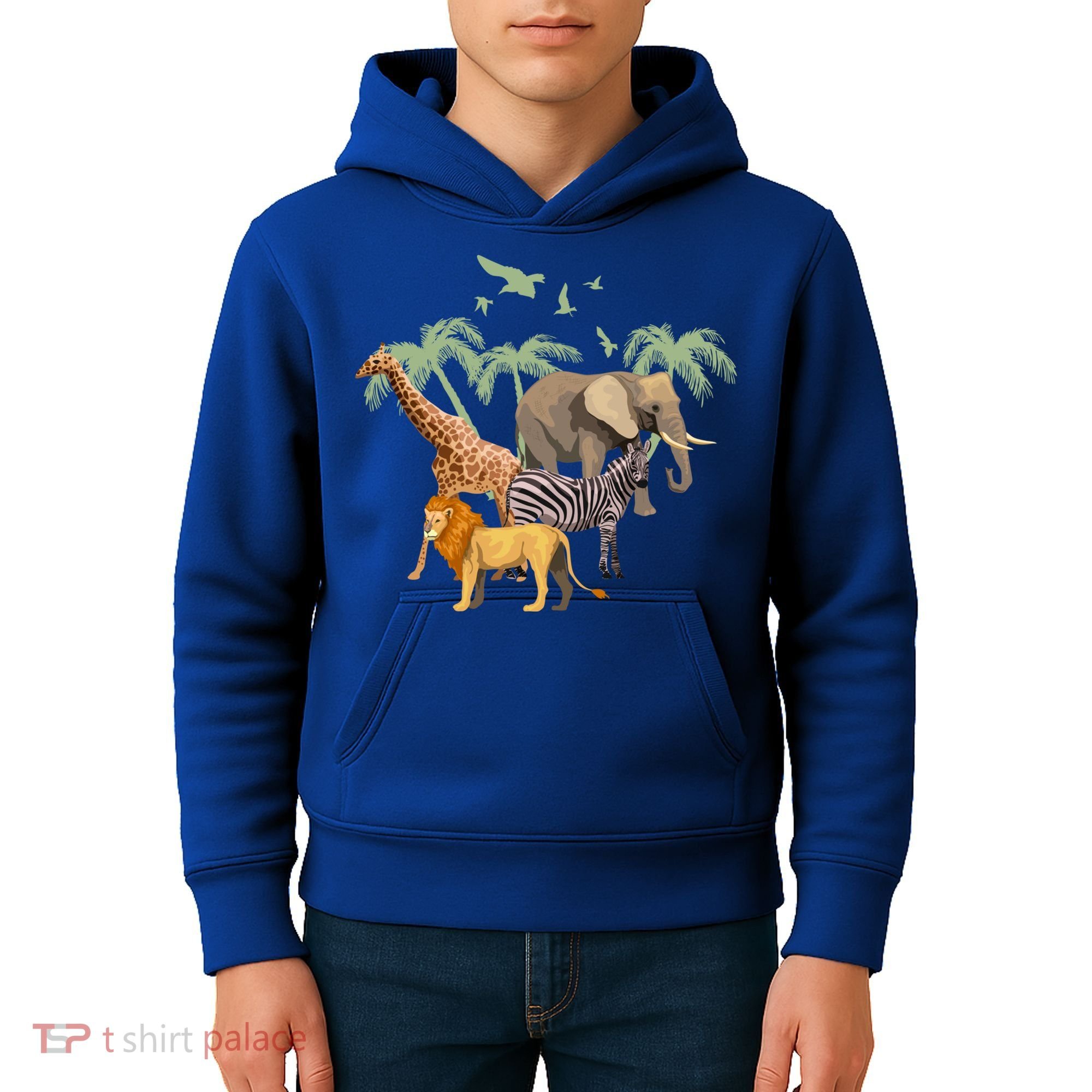 Zoo Animals Gift Zoo Gift Wildlife Gift Funny Gift Kids Hoodie