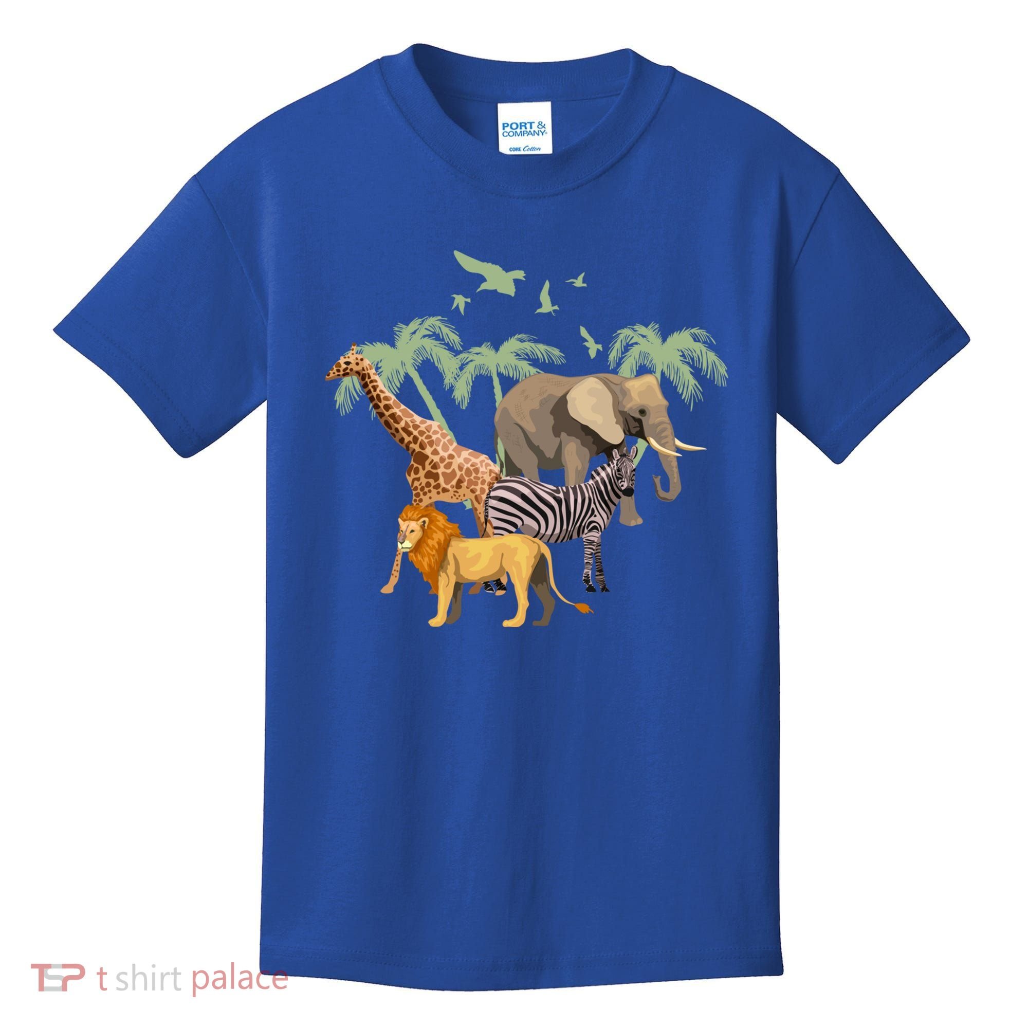 Zoo Animals Gift Zoo Gift Wildlife Gift Funny Gift Kids T-Shirt