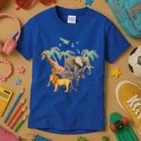 Zoo Animals Gift Zoo Gift Wildlife Gift Funny Gift Kids T-Shirt thumb 3