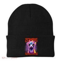 Zombie Alpaca Lypse Halloween Llama Spooky Costumes Graphic Plus Size Beanie thumb 0