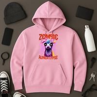 Zombie Alpaca Lypse Halloween Llama Spooky Costumes Graphic Plus Size Hoodie thumb 3